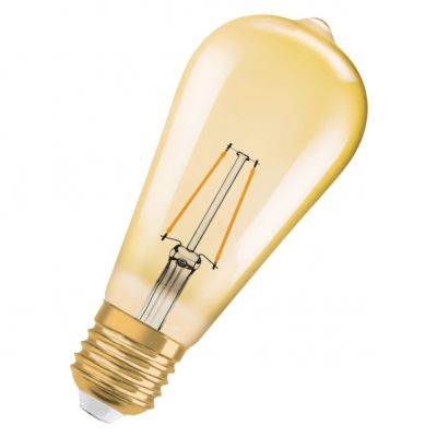Żarówka LED Vintage 1906 LED CL Edison FIL GOLD 22 non-dim 2,5W/825 E27 4058075808706 LEDVANCE (4058075808706)